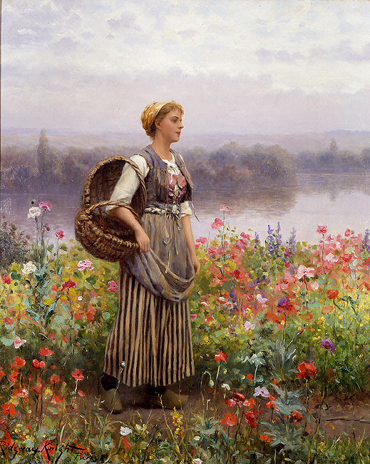 The flower girl